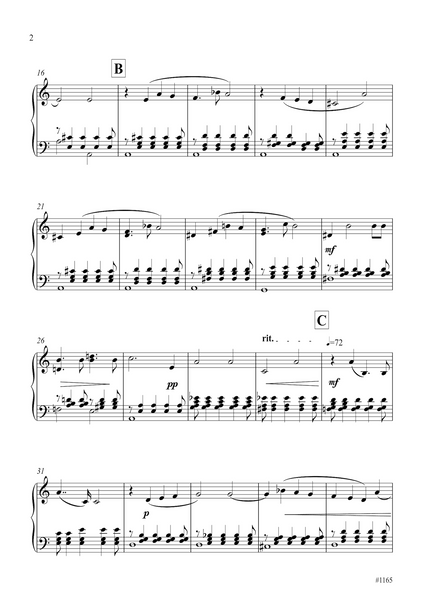 Pyotr Ilyich Tchaikovsky: None but the lonely heart Op. 6 No. 6 (arranged for piano by Peter Breiner) (PB201)