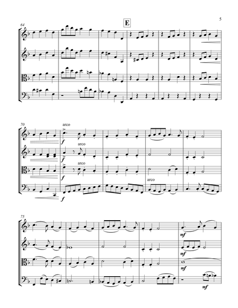 Deck the Hall – Arrangement for String Quartet by Peter Breiner (PB072)