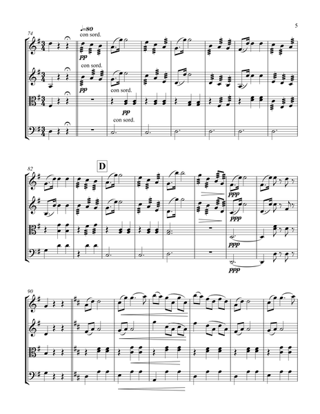 Johann Strauss: Geschichten aus dem Wienerwald (Tales from the Vienna Woods), Op. 325 – Arrangement for String Quartet by Peter Breiner (PB103)