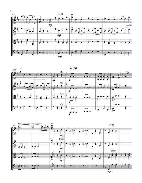 Johann Strauss: Geschichten aus dem Wienerwald (Tales from the Vienna Woods), Op. 325 – Arrangement for String Quartet by Peter Breiner (PB103)