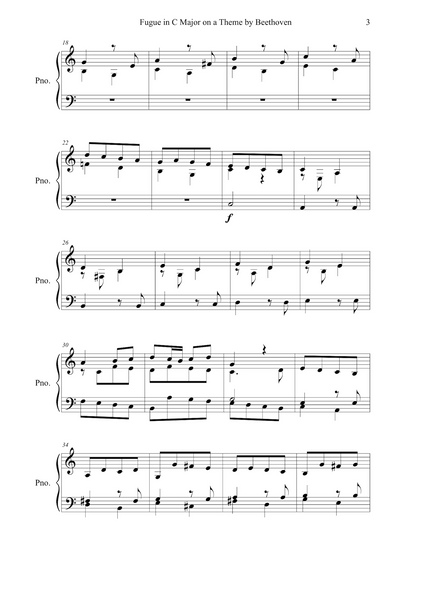 Lars Aksel Bisgaard: Two Fugues for piano