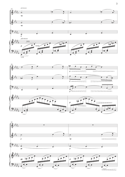 Claude Debussy: Claire de lune (Suite Bergamasque) – arranged for piano quartet by Santi Escura (NXP112)