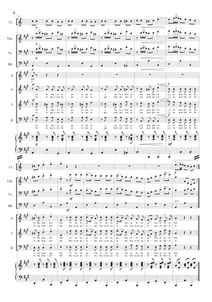 Francisco Asenjo-Barbieri: Canción de Paloma (El barberillo de Lavapiés) – arranged for voices and ensemble by Santi Escura (NXP118)