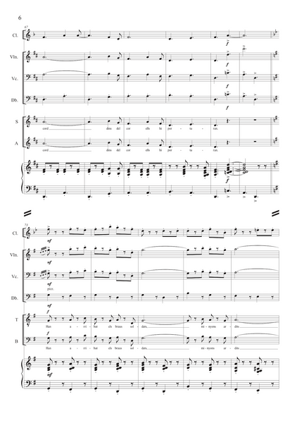 Rafael Martínez-Valls: Eloi, Soldats i Cor Final (Cançó d'amor i de guerra) – arranged for voices and ensemble by Santi Escura (NXP124)