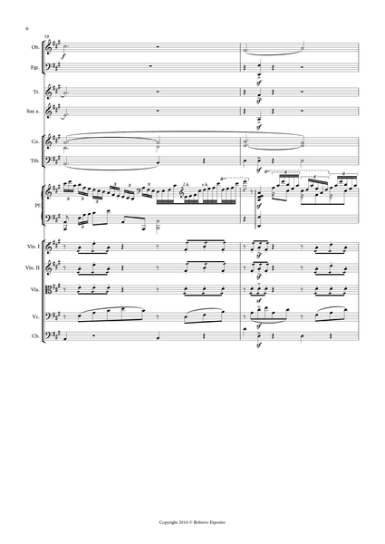 Roberto Esposito: Piano Concerto No. 1, Op. 8, "Fantastico" - Full Score (GPC036)