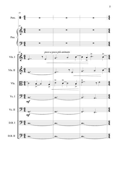 Lars Aksel Bisgaard: Hassler Variations for piano and string orchestra