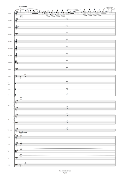 Chen Gang, He Zhanhao : The Butterfly Lovers (for Violin and Western Orchestra) 陳鋼, 何占豪: <<梁山伯與祝英台>>小提琴協奏曲  (西洋管弦樂協奏版) (NXP044)