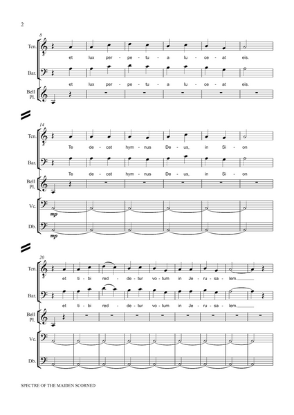 Lydia Kakabadse: Spectre of the Maiden Scorned – Concert Requiem Mass