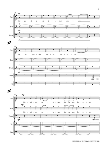 Lydia Kakabadse: Spectre of the Maiden Scorned – Concert Requiem Mass