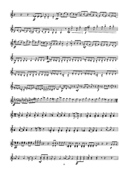 John Ramsay: String Quartets 1-4 - Vln 1