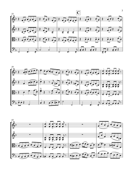 Deck the Hall – Arrangement for String Quartet by Peter Breiner (PB072)
