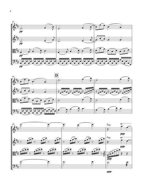 Claude Debussy: Clair de Lune – Arrangement for String Quartet by Peter Breiner (PB095)