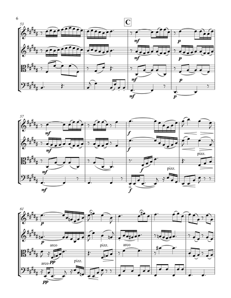 Léo Delibes: Flower Duet from Lakme – Arrangement for String Quartet by Peter Breiner (PB097)