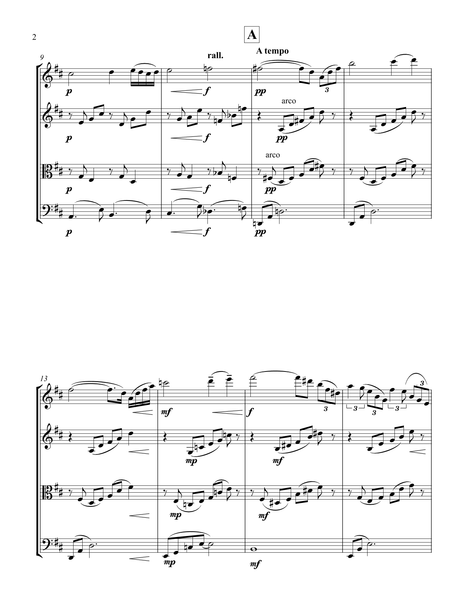 Jules Massenet: Méditation from Thaïs – Arrangement for String Quartet by Peter Breiner (PB110)