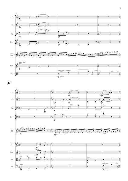 Prokofiev, Sergei: Violin Concerto No. 2 in G minor, Op. 63 (arr. for String Quintet & Wind Quintet) (AEGC17)