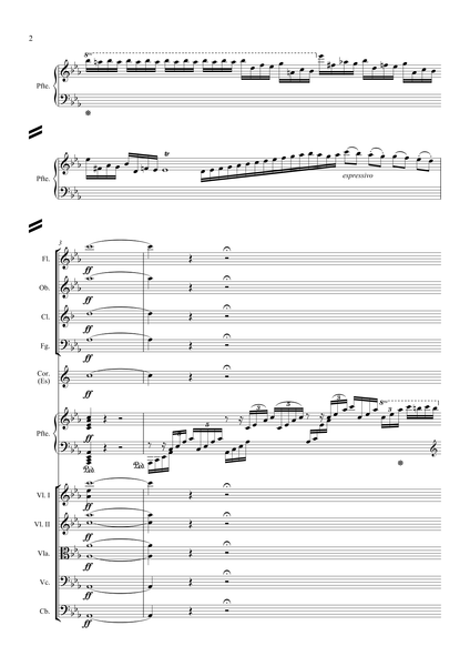 Beethoven, Luwig van: Piano Concerto No. 5 in E-flat, Op. 73 (arr. for String Quintet & Wind Quintet) (AEGC19)