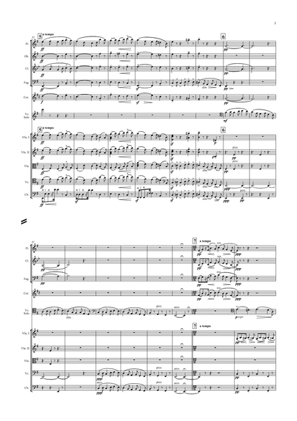 Elgar, Edward: Cello Concerto, Op. 85 (arr. for String Quintet & Wind Quintet) (AEGC21)