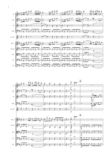 Pagainin, Niccolo: Violin Concerto No. 1 in D major, Op. 6 (arr. for String Quintet & Wind Quintet) (AEGC8)