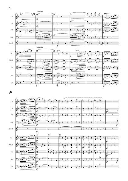 Wieniawski, Henryk: Violin Concerto No. 2 in D minor, Op. 22 (arr. for String Quintet & Wind Quintet) (AEGC9)