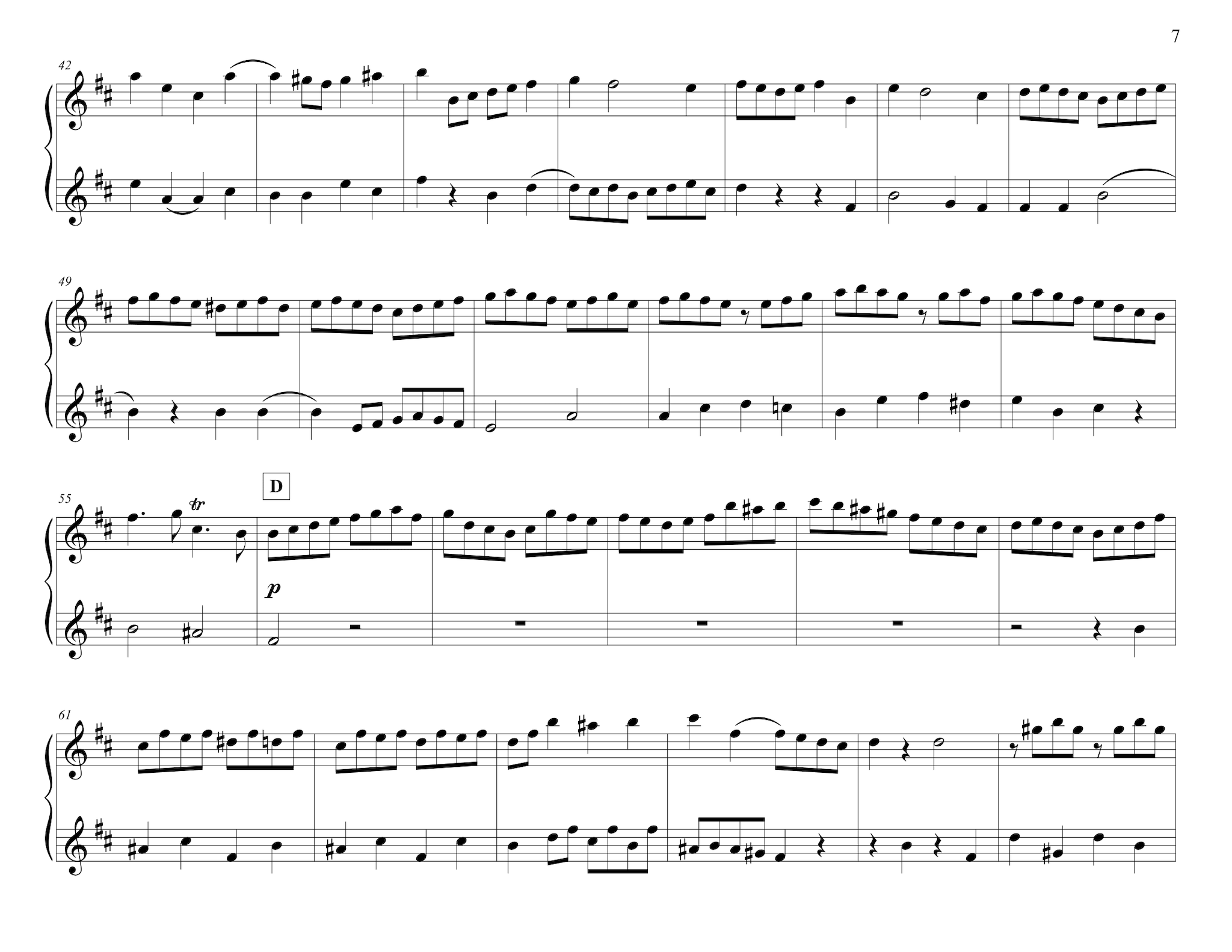 Bach: Orchestral Suite No. 2 In B minor, BWV 1067 for piano duet