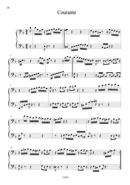 J.S. Bach: Cello Suite No. 2 in D minor, BWV 1008 – arranged for piano by Eleonor Bindman (GPC076)