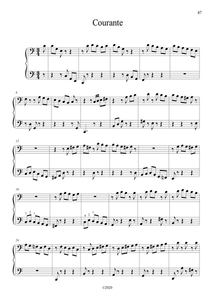 J.S. Bach: Cello Suite No. 3 in C major, BWV 1009 – arranged for piano by Eleonor Bindman (GPC077)