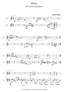 Kemal Belevi: Moon – for Violin and Guitar