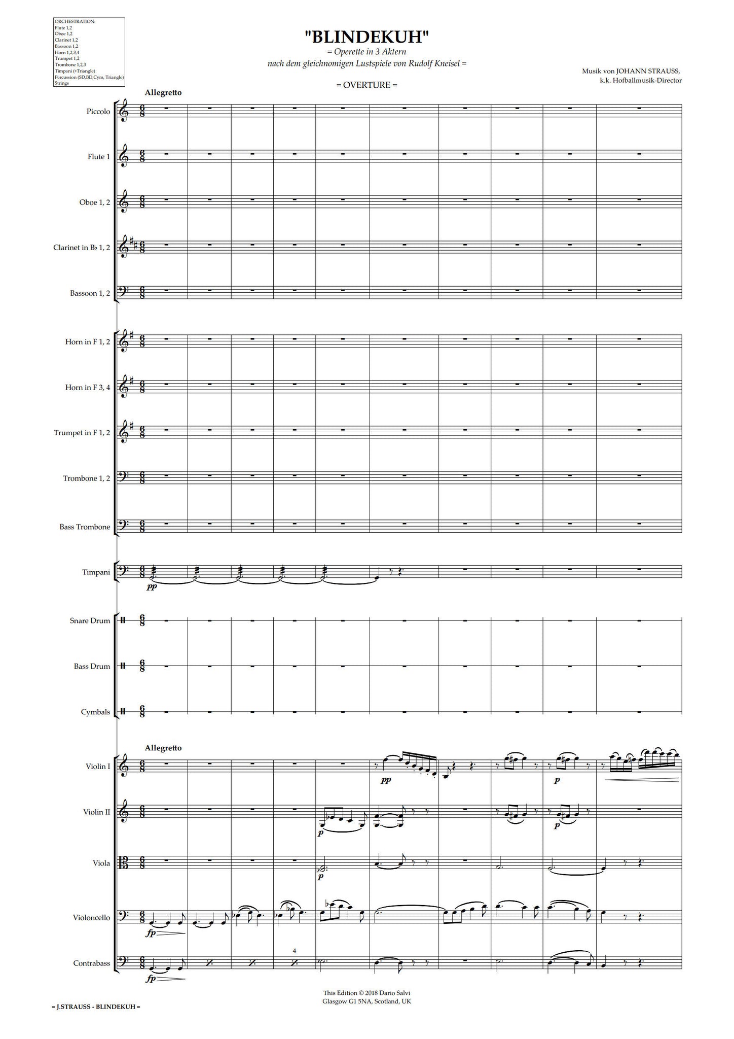 Johann Strauss II: Blindekuh (NXP045)