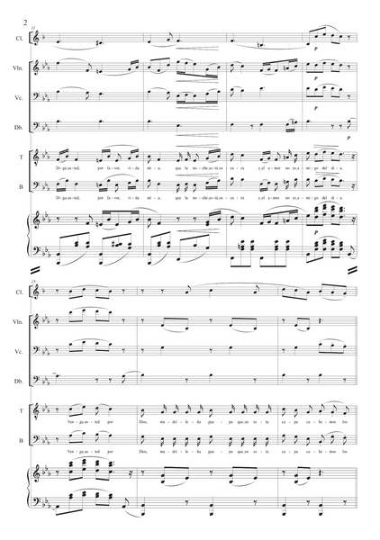 Amadeu Vives: Coro de Románticos (Doña Francisquita) – arranged for voices and ensemble by Santi Escura (NXP117)