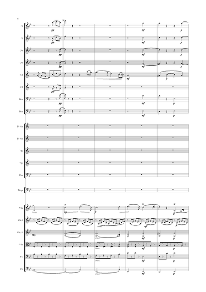 Charles Auguste de Bériot: Air Varié No. 4 in B-Flat Major, Op. 5, "Montagnard" (version for violin and orchestra) – full score (NXP004)