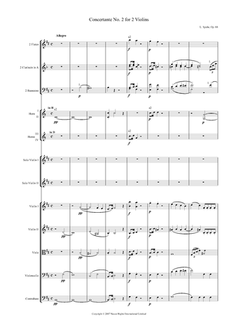 Louis Spohr: Concertante No. 2 in B Minor, Op. 88 – full score (NXP012)