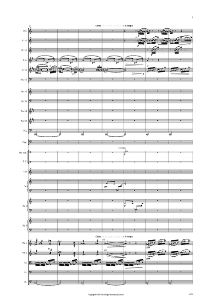 Claude Debussy: 24 Préludes, No. 2: Voiles – arranged by Peter Breiner (PB019)