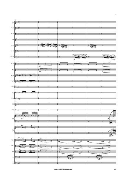 Claude Debussy: 24 Préludes, No. 13: Brouillards – arranged by Peter Breiner (PB030)