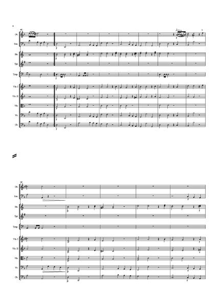 George Frideric Handel: Sarabande, HWV 437 – arranged by Peter Breiner (PB064)